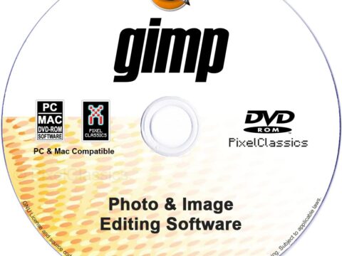GIMP Photo Editor 2026 Premium su CD – Windows 11/10/8/7