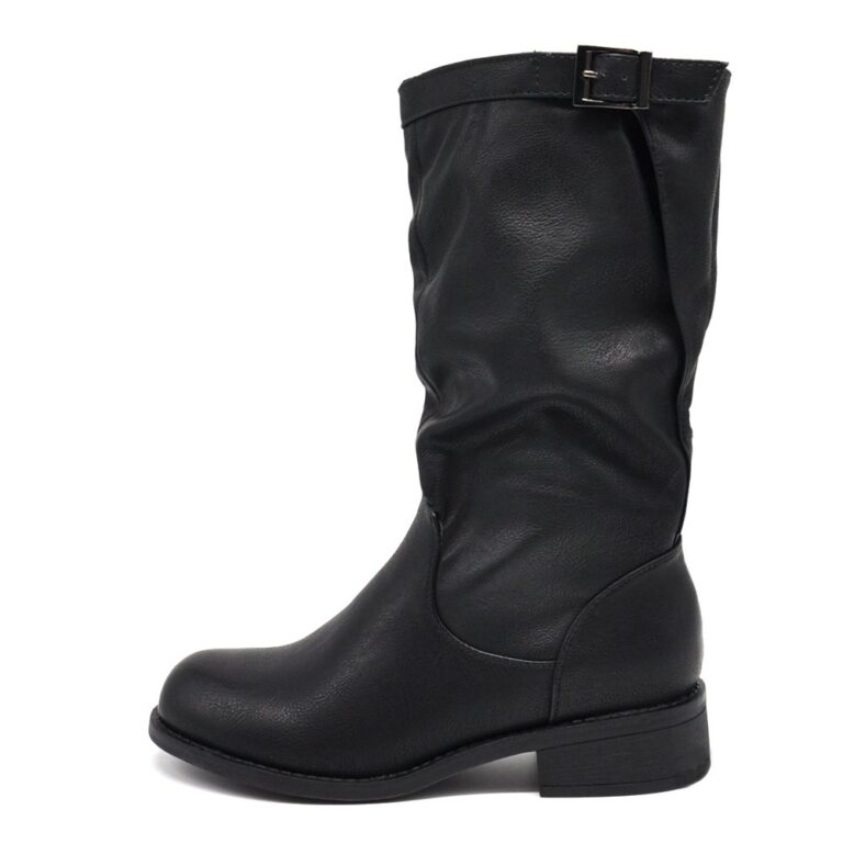 IF Fashion Stivaletti al Polpaccio Biker Donna 991