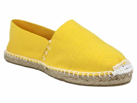 Espadrillas Classiche in Tela con Suola in Juta Uomo