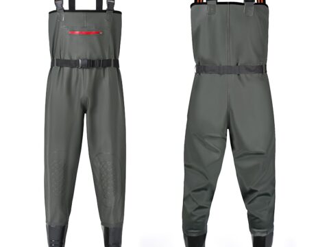 YOOHBERRYS Waders da Pesca Uomo con Stivali Impermeabili Taglia 42-46