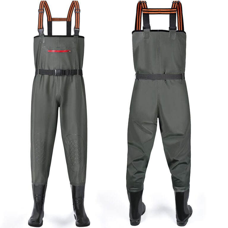 YOOHBERRYS Waders da Pesca Uomo con Stivali Impermeabili Taglia 42-46