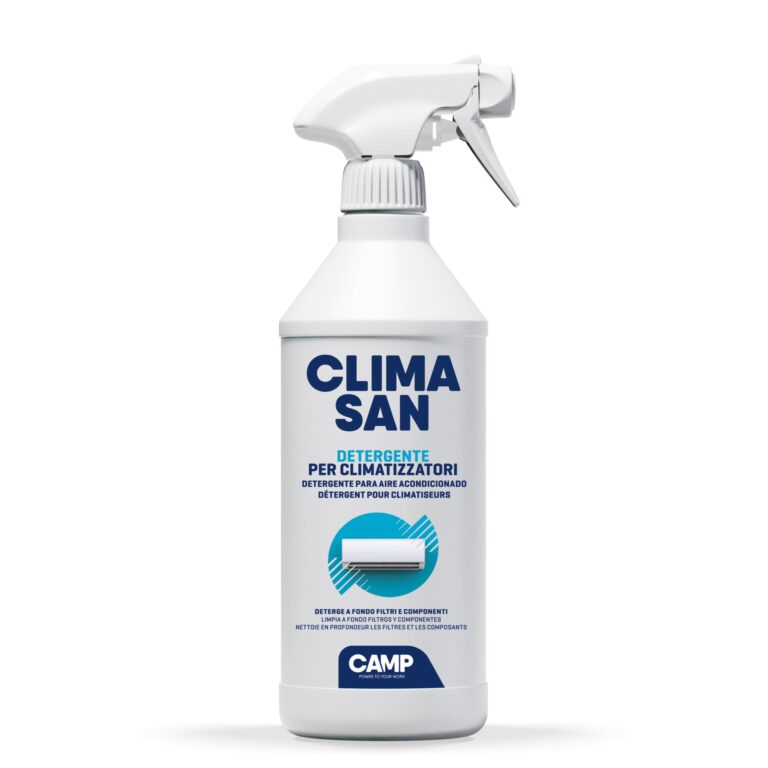 CAMP Climasan Detergente - Per Climatizzatore Specifico per Filtri e Componenti, Spray Condiziona...