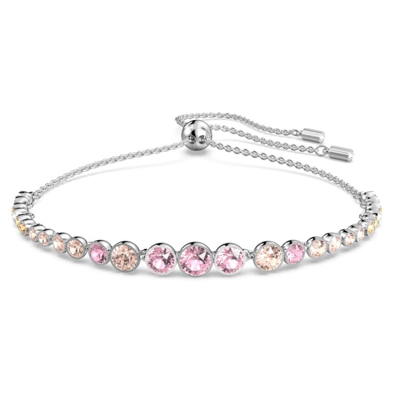 Swarovski Imber Bracciale Tennis con Cristalli Bianchi