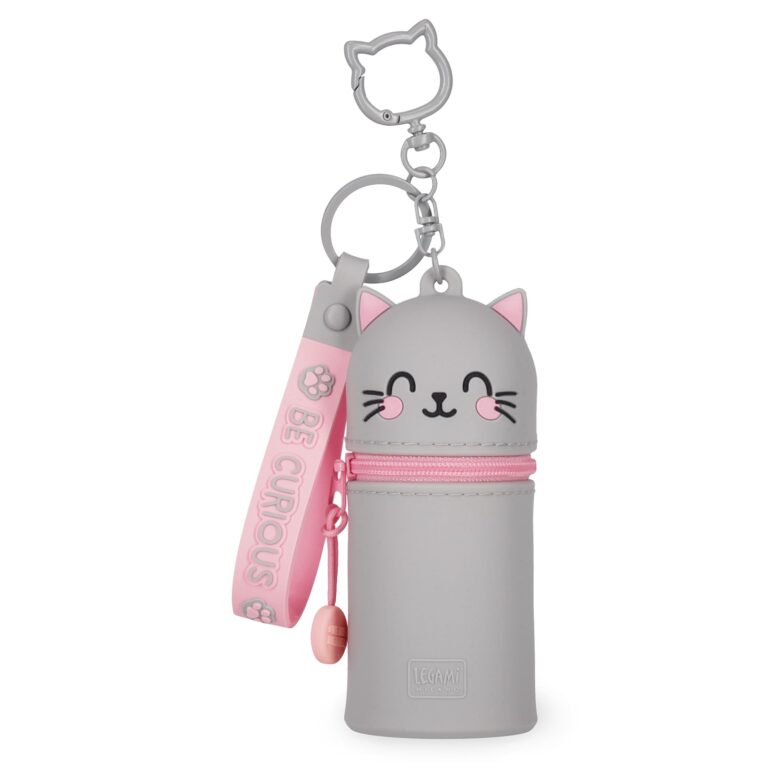 Legami Portamonete Kawaii in Silicone con Portachiavi e Moschettone