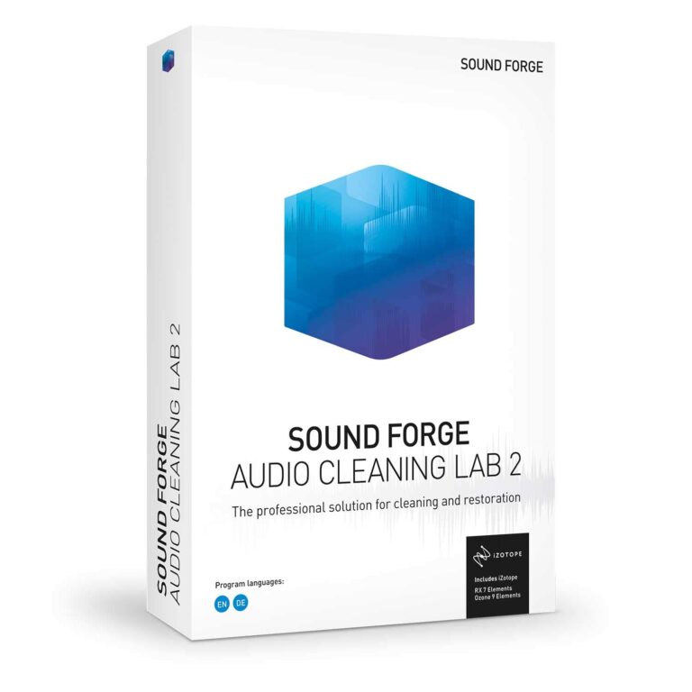 SOUND FORGE Audio Cleaning Lab 2 – Restauro e pulizia audio su Windows