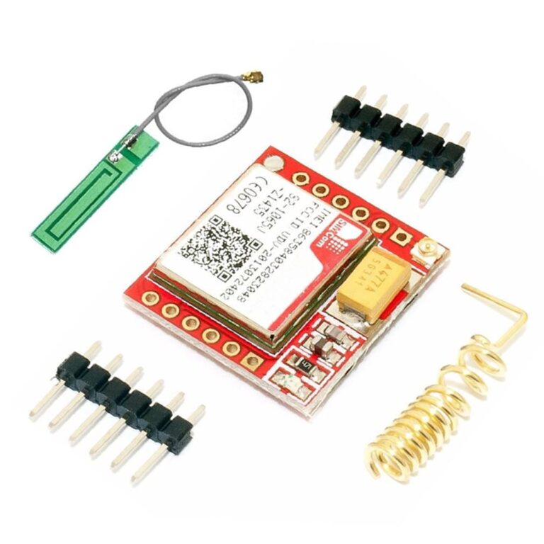 Hailege Modulo GSM GPRS Quad-Band con Slot SIM e Antenna