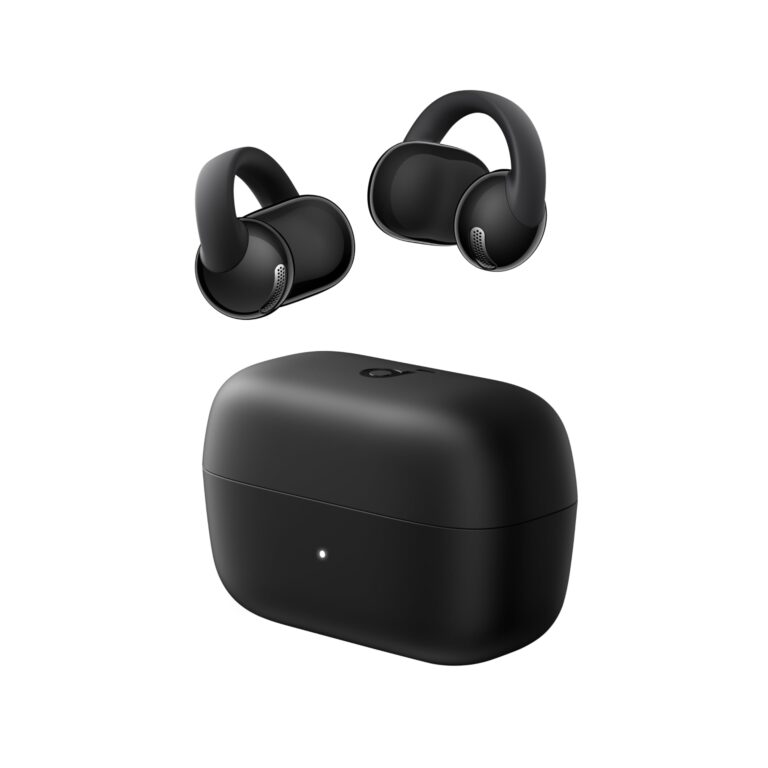 Soundcore C50i Anker, Cuffie Open-Ear, Auricolari Clip-On, Ultra-Comfort, Design FlexiClip, Driver 12mm, Chiamate nitide A...