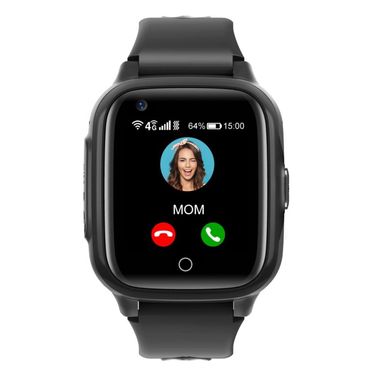 Krostming Smartwatch Bambini GPS 4G con Videochiamata e SOS