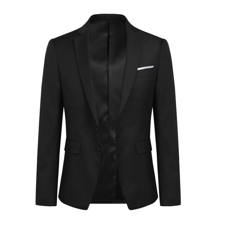 YOUTHUP Blazer Uomo Slim Fit Monopetto 2 Bottoni Elegante