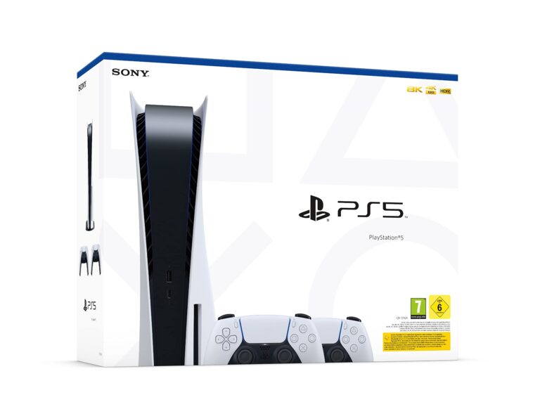 PlayStation 5 Standard + 2 controller DualSense White