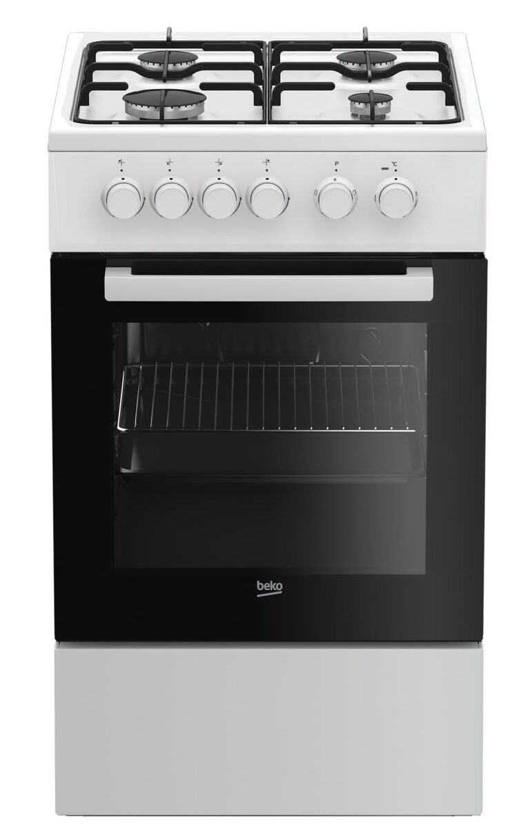 Beko FSS52020DW Cucina 50x60 cm Forno Elettrico Statico 4 Fuochi a Gas Bianco Classe A