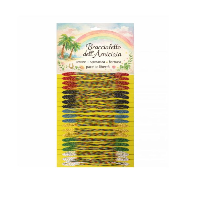 Suyamir Braccialetti Brasiliani dell'Amicizia – Set 100 Pezzi Multicolore