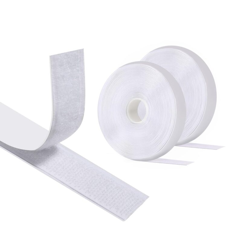 Vinabo Nastro Biadesivo con Chiusura a Strappo 5 m x 20 mm per Tessuti