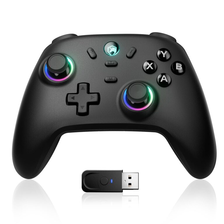 ECHTPower Controller Wireless PC/Switch con Hall Joystick