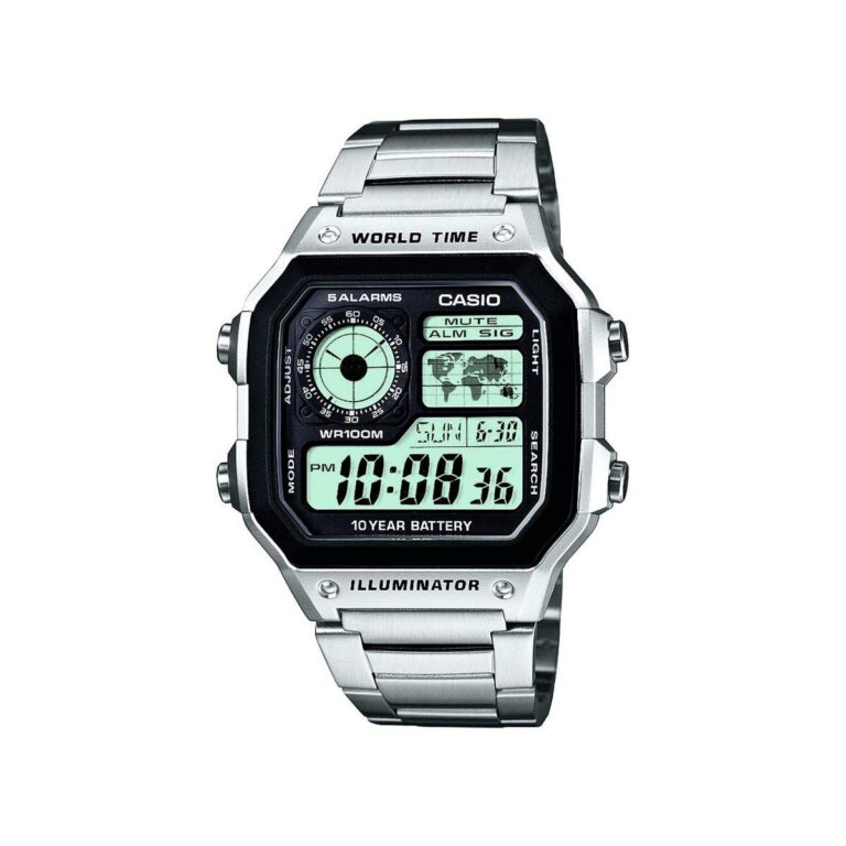 Casio AE-1200WH Orologio Uomo Multifunzione Digitale