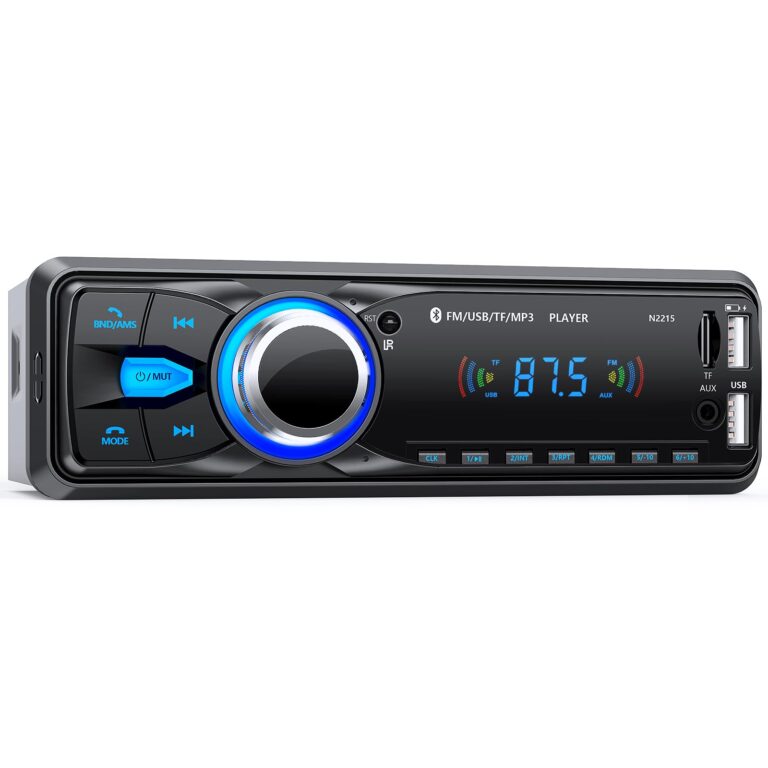 Chismos Autoradio Bluetooth 1 DIN con FM, USB, SD e telecomando