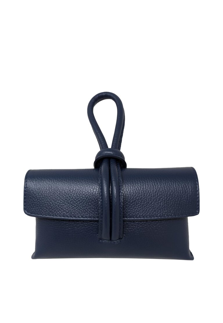 Chicca Borse Pochette Donna in pelle stampa dollaro