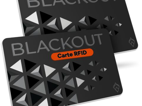 Akielo Blackout Scheda Blocco RFID Anti-Frode Ultra Sottile