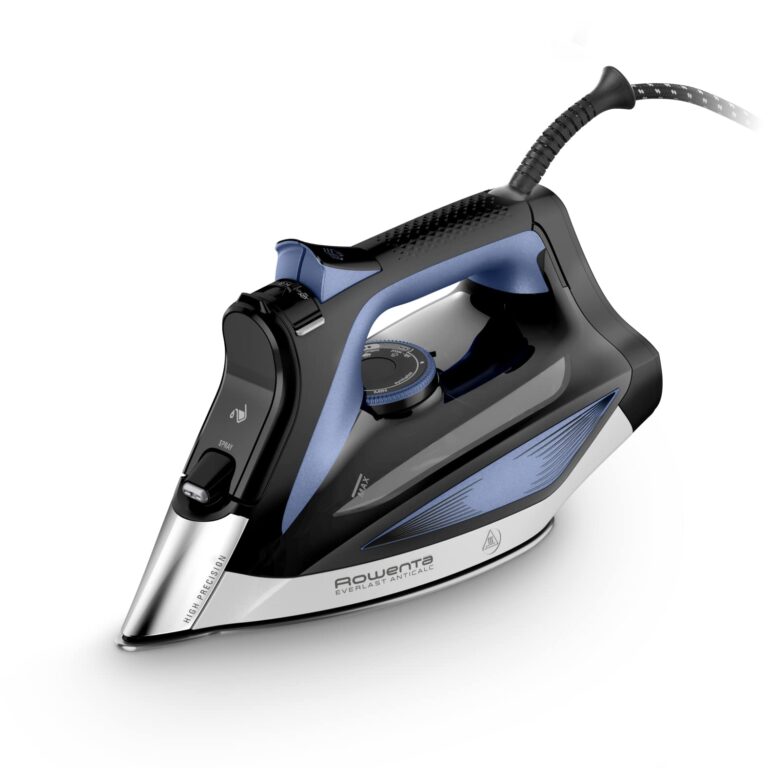 Rowenta DW7320D1 Everlast Anticalc Ferro a Vapore, 2700 W, getto a vapore potente, 400 micro-fori, sistema anticalcare, ne...
