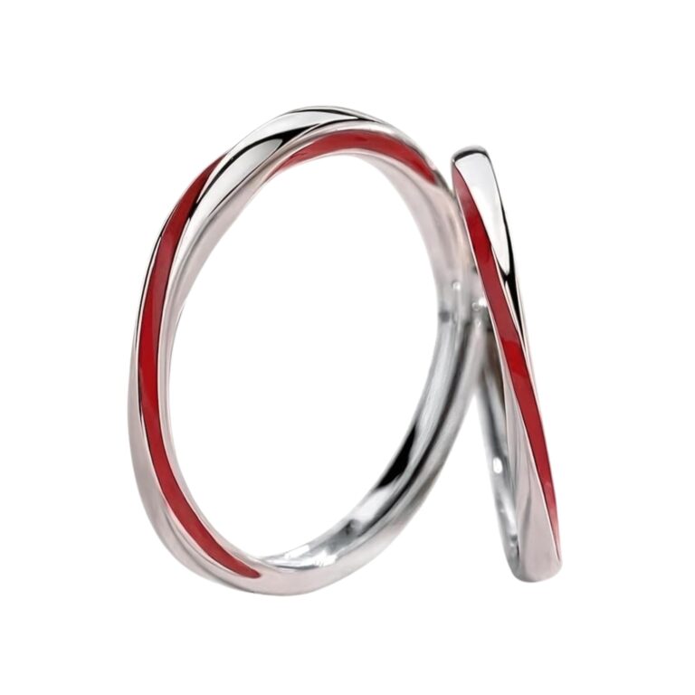 KAKI Anello Filo Rosso del Destino Akai Ito - Anello simbolico