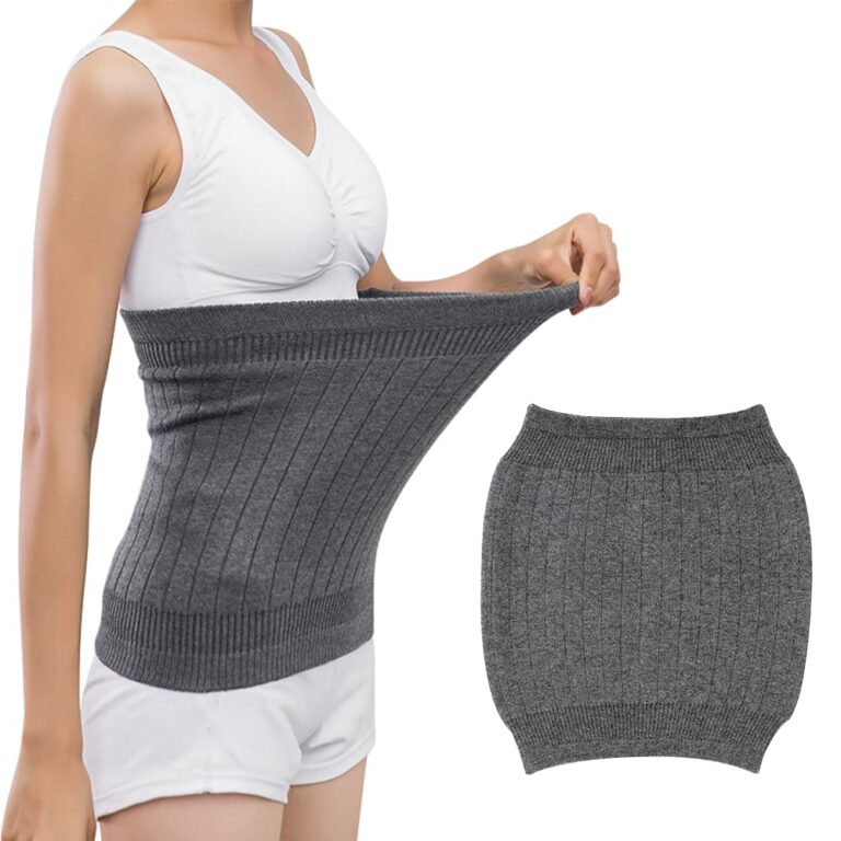 mizikuu fascia riscaldante invernale in cashmere per schiena e pancia