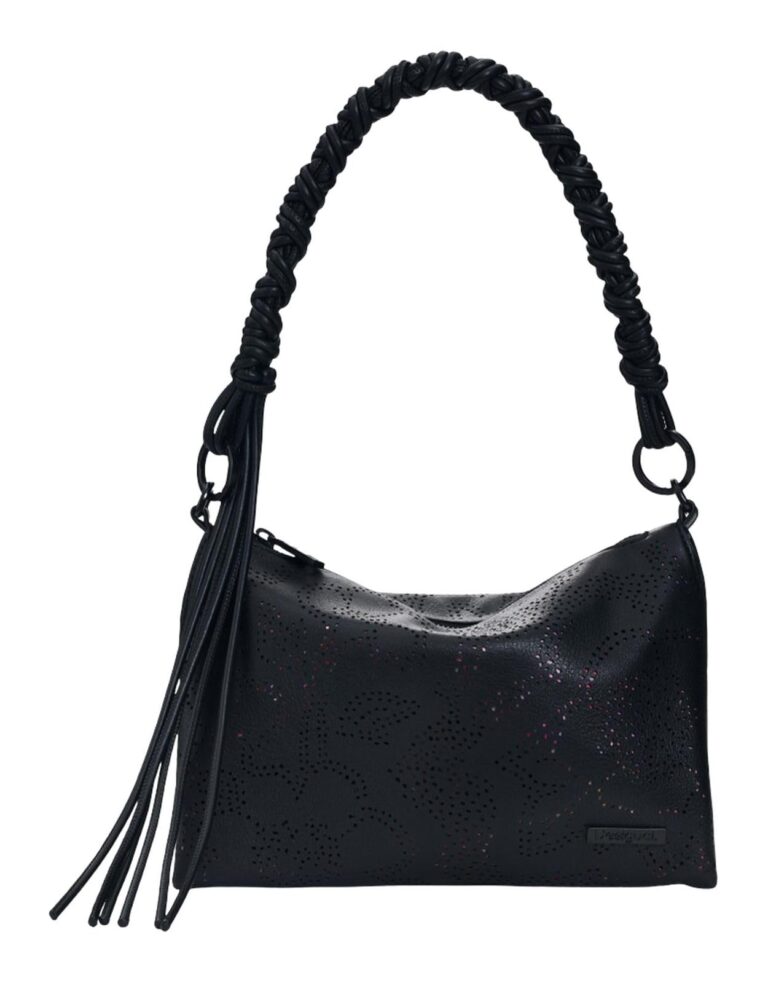 Desigual borsa a tracolla Paladio Crossbody Bag Black nero