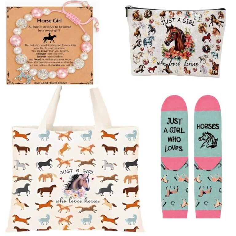 KDFSSIPE - Set regalo borsa tote, beauty, calzini e bracciale