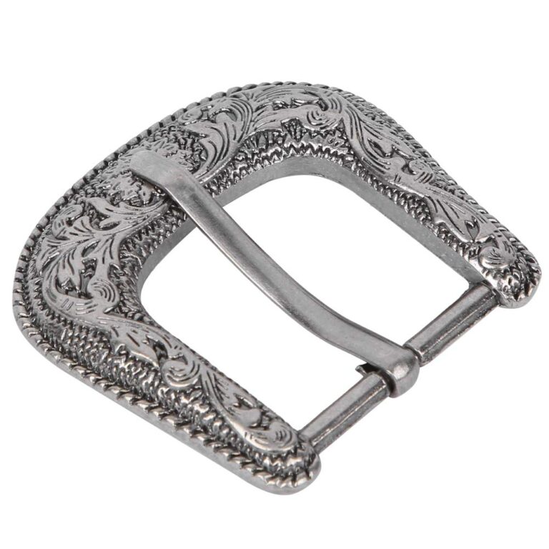 Fdit Fibbia Cintura Vintage con Nodo Celtico in Lega, 30 mm