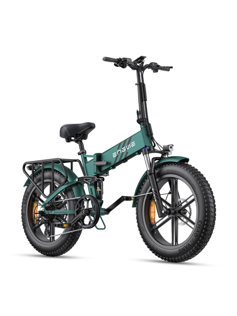 ENGWE Bicicletta Elettrica Pieghevole| 768Wh 16AH Durata 110KM| 20"×4.0" Fat Tire|Sensore di Coppia| Sospensione Completa|...