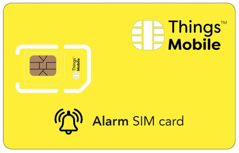 Things Mobile SIM Card per Allarme e Antifurto Multi-operatore
