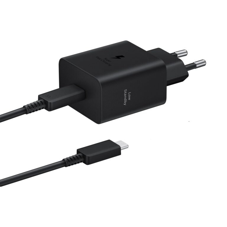 Samsung Caricabatterie 45W Super Fast Charging USB-C con cavo, nero