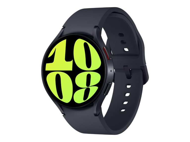 Samsung Galaxy Watch6 44mm, Smartwatch Analisi del Sonno, Monitoraggio Benessere, Batteria a lunga durata, Bluetooth, Ghie...