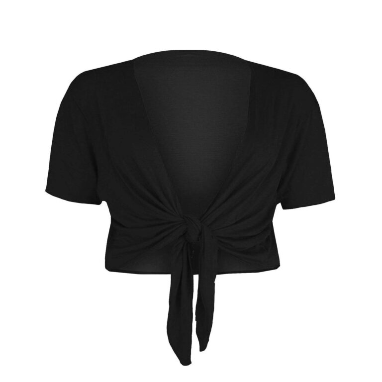 Toocool Coprispalle Bolero Cardigan con Nodo VB-2131