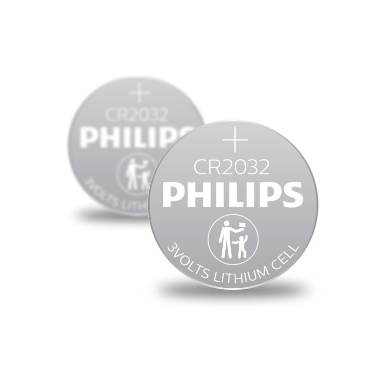 Philips CR2032 Batteria a Bottone 3V (confezione da 2)