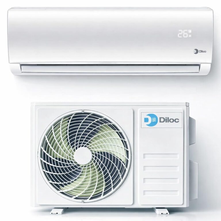 Climatizzatore Condizionatore Diloc Over 12000 BTU inverter monosplit in R32 D.OVER12W in A+++ (A++/A+) Wifi integrato in ...