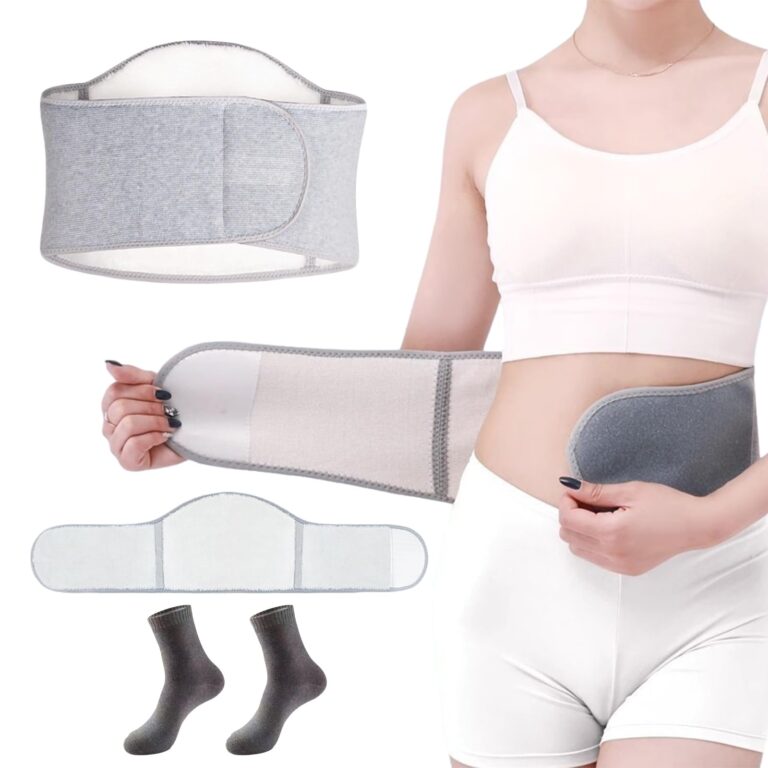 Scaldacollo Lombare in Lana e Cashmere Supporto Termico Invernale
