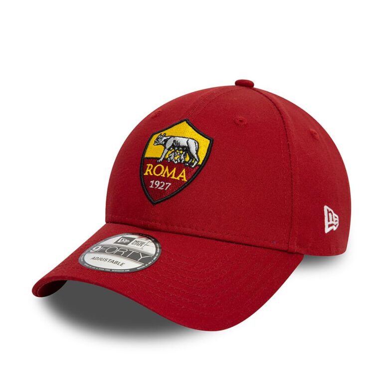 AS Roma Cotton Core 9FORTY - Crest Red