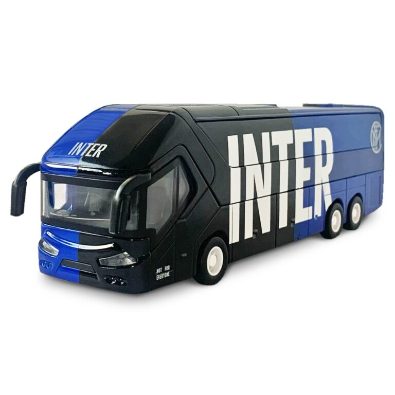 Mondo Motors - Pullman F.C. Internazionale Milano - modellino giocattolo - Bus con retrocarica frizione pull back - Colore...