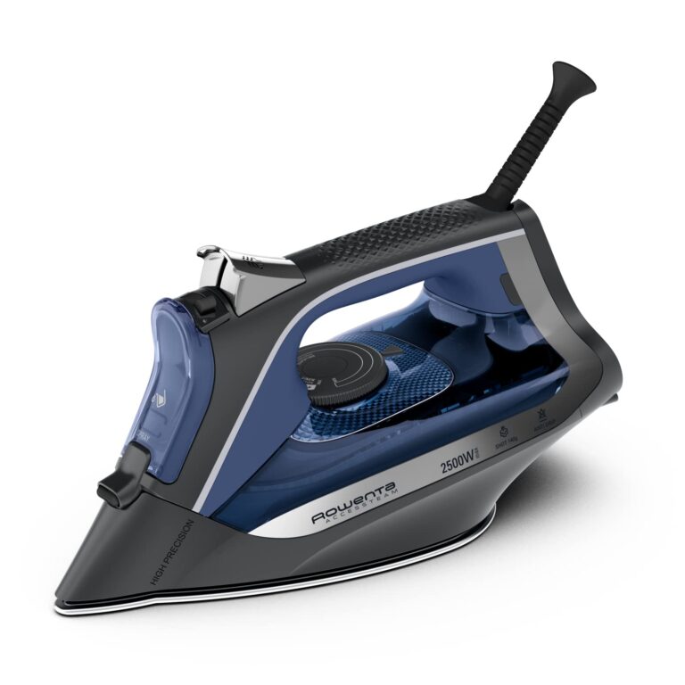 Rowenta DW4301D1 Access Steam Ferro da Stiro a Vapore, 2500W, 250 ml, Colpo Vapore 140 g/min, Piastra Microsteam in Acciai...