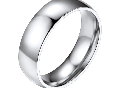PROSTEEL Anello in Acciaio Inossidabile 2-8 mm Unisex
