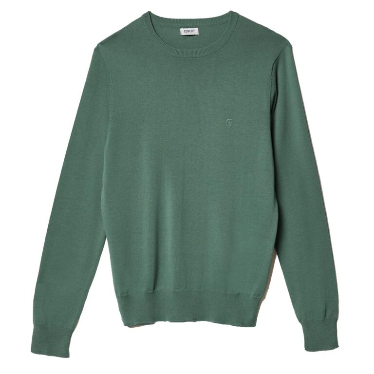 Coveri Maglione Girocollo in Cotone 100% Leggero da Uomo