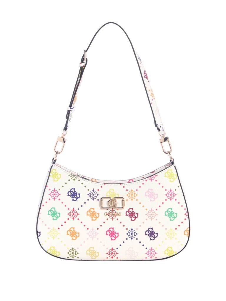 Borsa a tracolla con logo Emelie