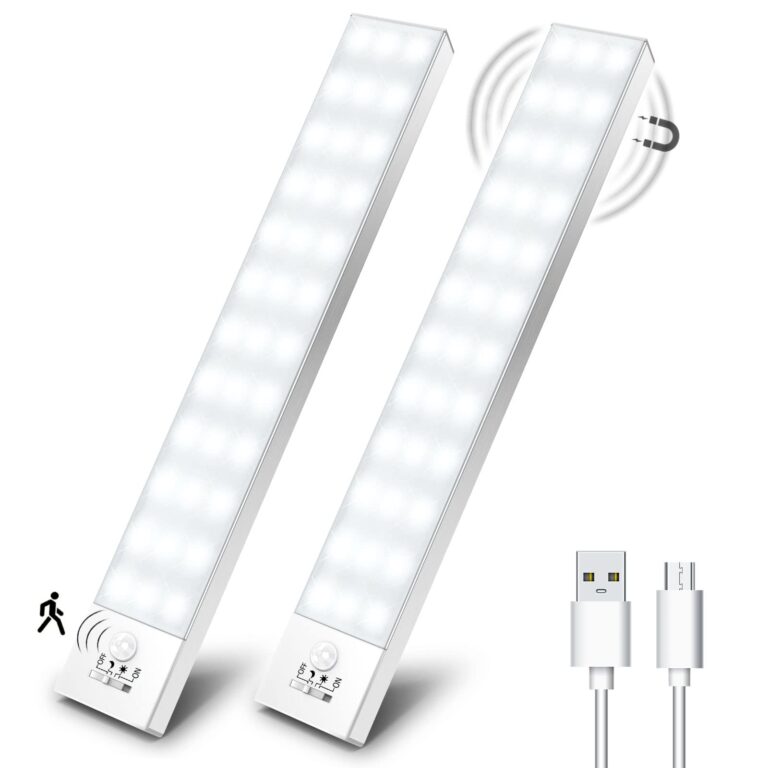 OUILA Luce LED Armadio con Sensore di Movimento 36 LED (2 pezzi)