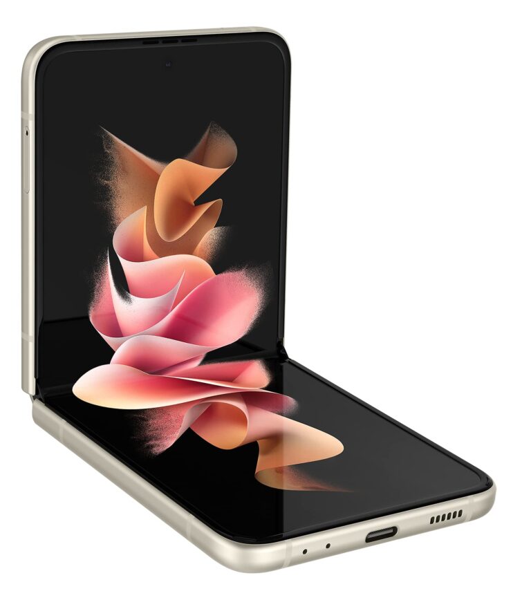 Samsung Galaxy Z Flip 3 5G 128GB Phantom Cream (Ricondizionato Garantito) Smartphone Android Sbloccato con Garanzia