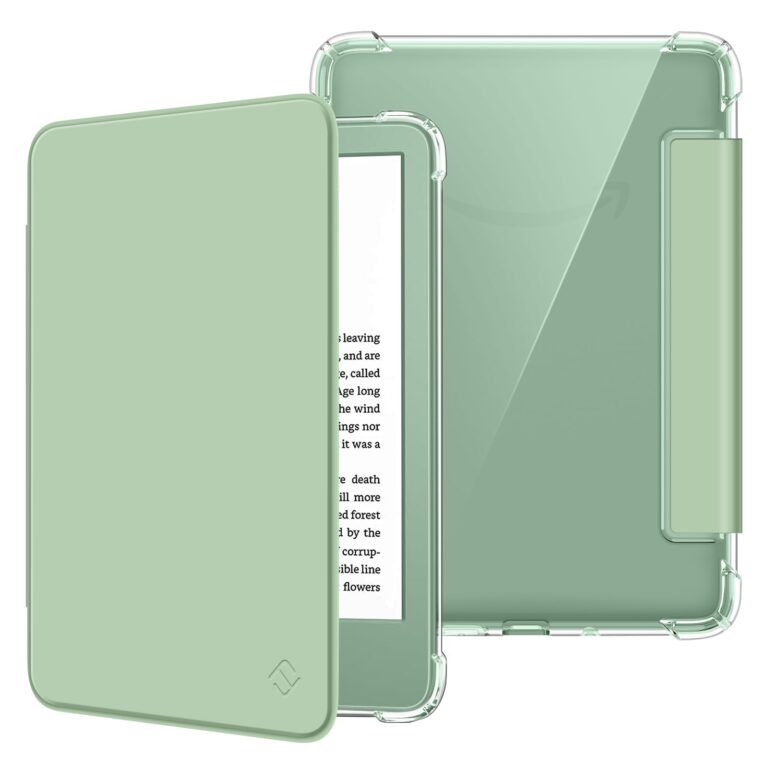 FINTIE Custodia Kindle 6" 11ª Generazione 2024/2022 con cover TPU trasparente