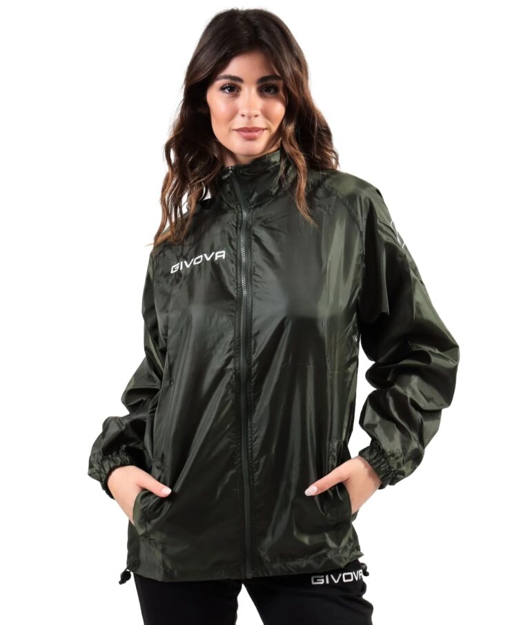 Givova Rain Basic Giacca Antipioggia Adulti e Bambini