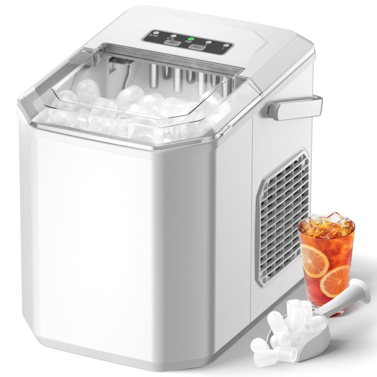 Acmeenjoy Macchina del Ghiaccio Professionale 12 kg/24h Autopulente