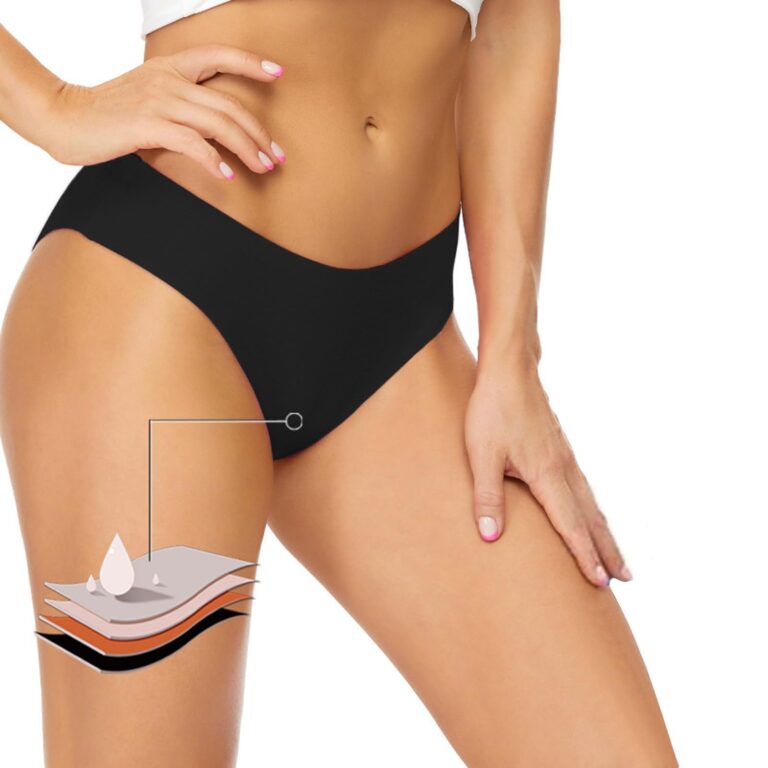 Runmeihe - Slip mestruale a prova di perdite per il nuoto