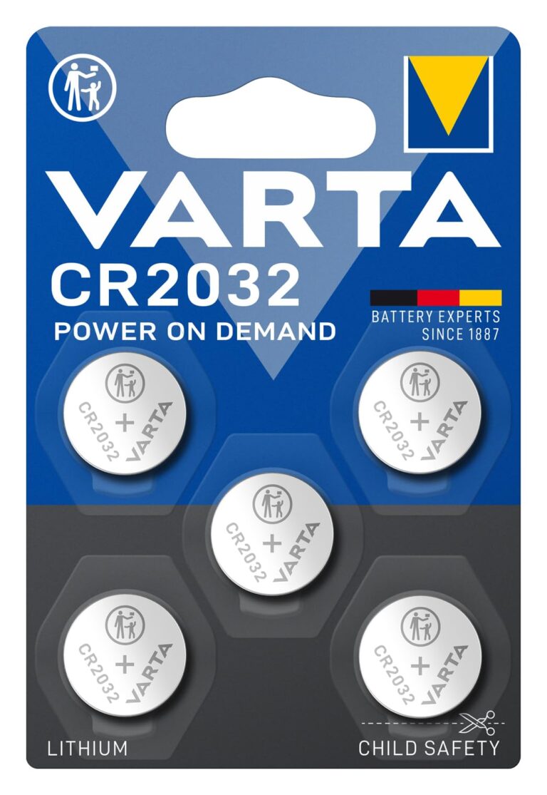 VARTA CR2032 Batteria a Bottone Litio 3 V, confezione multipla