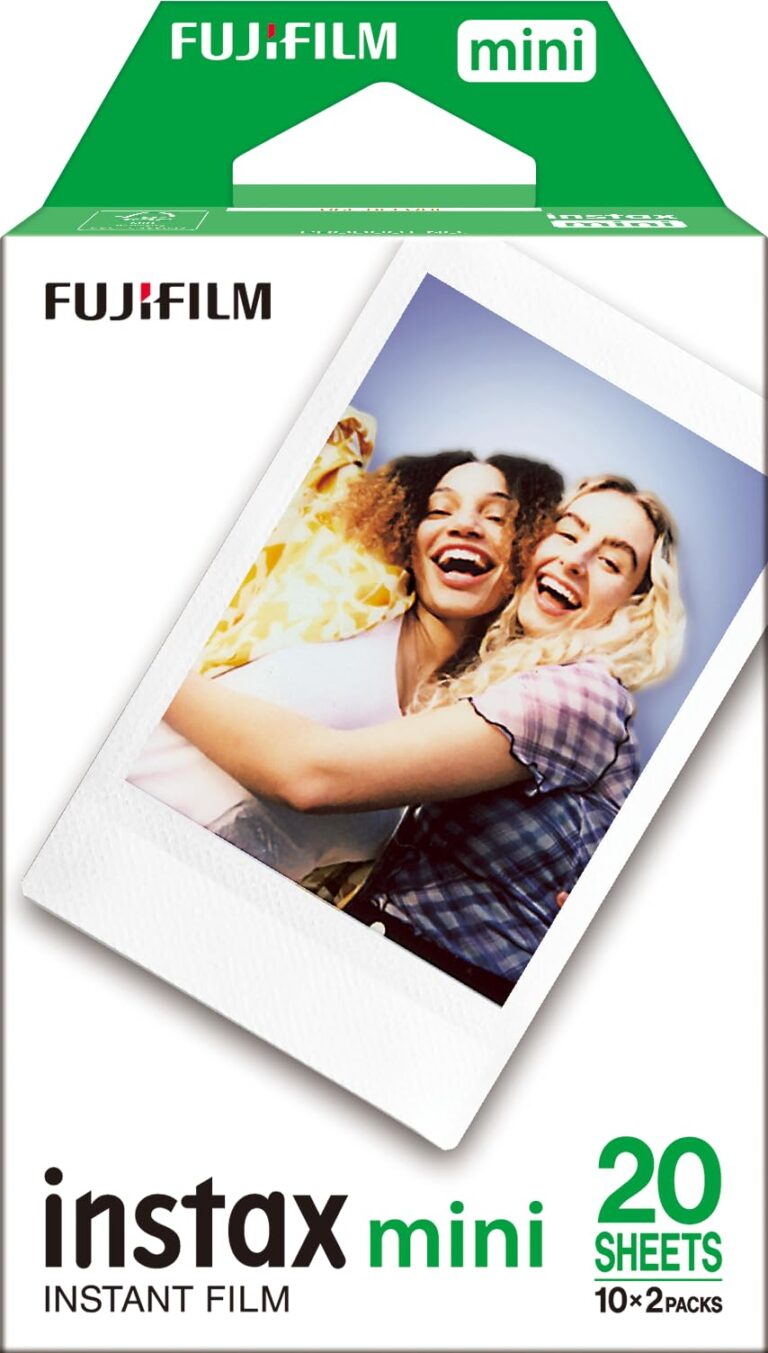 Fujifilm Instax Mini pellicola istantanea, confezione da 20 foto (46×62 mm)